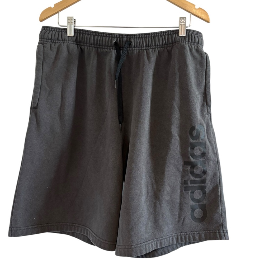 Adidas Men's Charcoal Athletic Shorts Size XL
